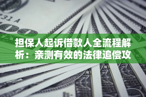 北京担保人起诉借款人全流程解析：亲测有效的法律追偿攻略