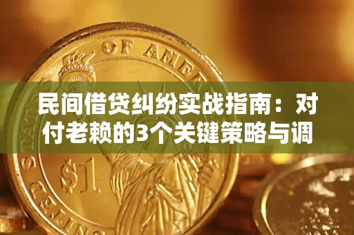 北京民间借贷纠纷实战指南：对付老赖的3个关键策略与调解盲区解析