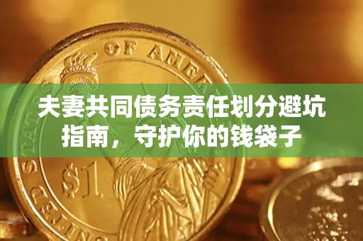 北京夫妻共同债务责任划分避坑指南，守护你的钱袋子
