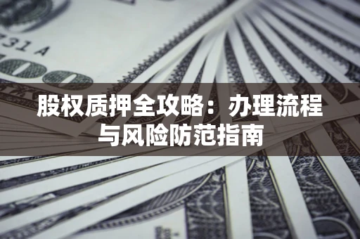北京股权质押全攻略：办理流程与风险防范指南