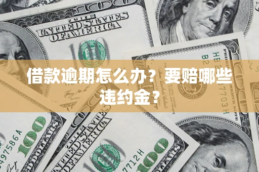 北京借款逾期怎么办？要赔哪些违约金？