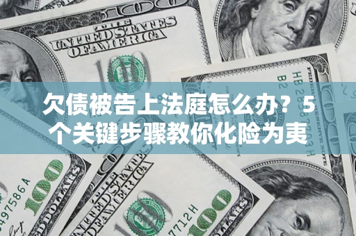 北京欠债被告上法庭怎么办？5个关键步骤教你化险为夷