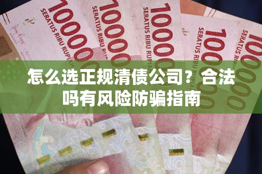 北京怎么选正规清债公司？合法吗有风险防骗指南
